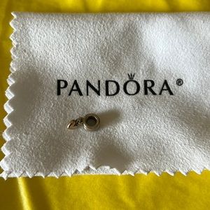 Pandora Silver and Gold Dangle Spacer Charm